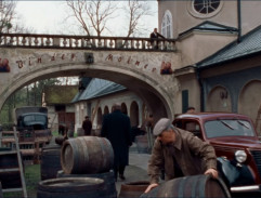 La cour de l'entreprise