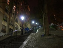 Des escaliers à Montmartre 