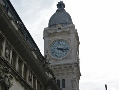 L’horloge à la gare