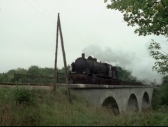 Le train sur le pont