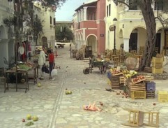 Un marché vide