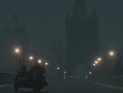 Des soldats sur le pont Charles