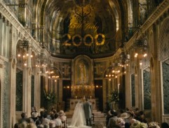 Dans l'église