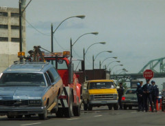 Blocage de la route