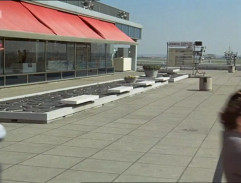 La terrasse à l'aéroport de Paris-Orly