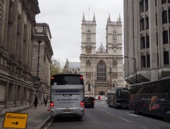 A l'abbaye de Westminster 