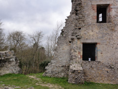 Le château en ruines