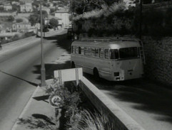 Le bus arrive à Nice