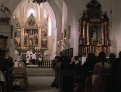 Dans une église italienne