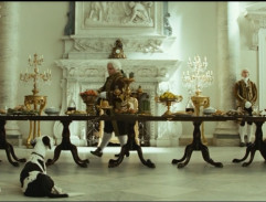 Le duc et la duchesse prennent le petit déjeuner