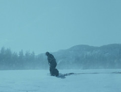Après que l'avion a été abattu