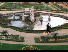 Conversation dans les jardins