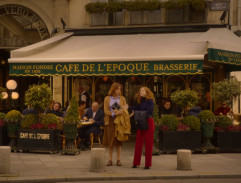 Devant le restaurant