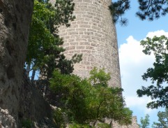 Jeanne sur la ruine 