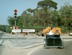 Carrefour à Saint Tropez