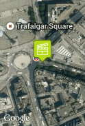 La place de Trafalgar