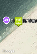 Gerfaut se jette à l'eau
