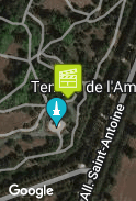 Temple dans les jardins