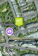 Arrivée chez des amis